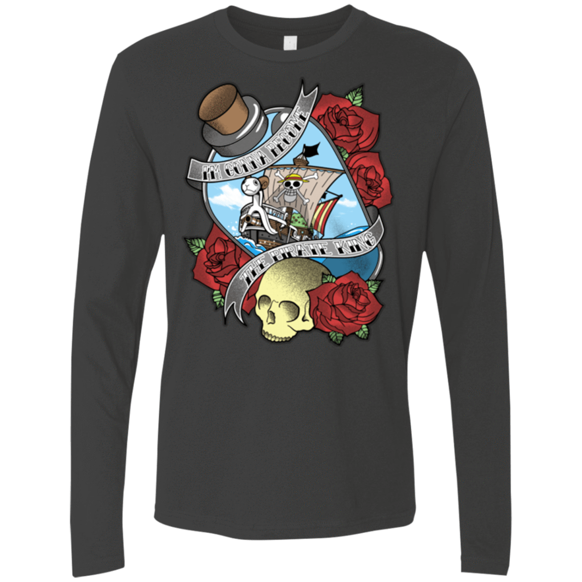 T-Shirts Heavy Metal / Small The Pirate King Men's Premium Long Sleeve