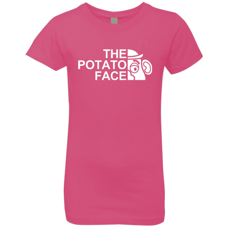 T-Shirts Hot Pink / YXS The Potato Face Girls Premium T-Shirt