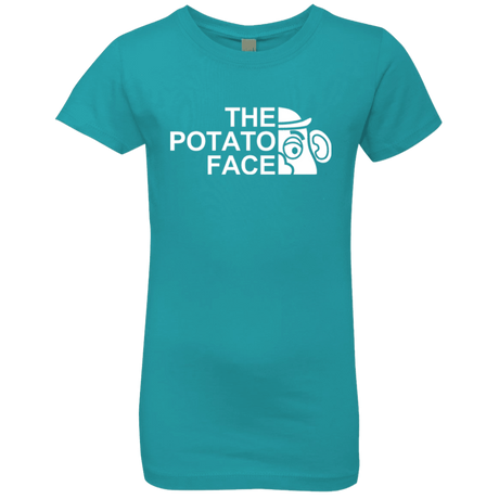 T-Shirts Tahiti Blue / YXS The Potato Face Girls Premium T-Shirt