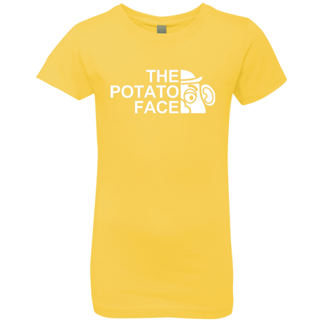 T-Shirts Vibrant Yellow / YXS The Potato Face Girls Premium T-Shirt