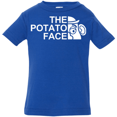T-Shirts Royal / 6 Months The Potato Face Infant Premium T-Shirt