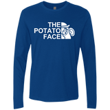 T-Shirts Royal / Small The Potato Face Men's Premium Long Sleeve