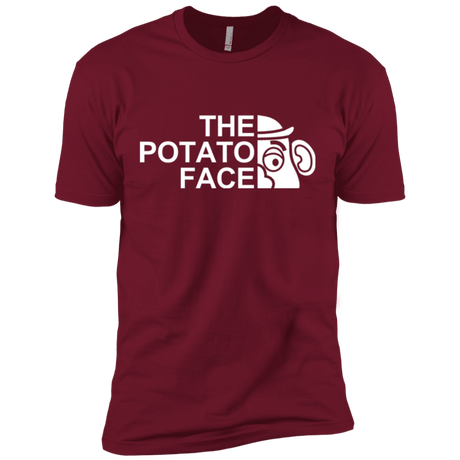 T-Shirts Cardinal / X-Small The Potato Face Men's Premium T-Shirt