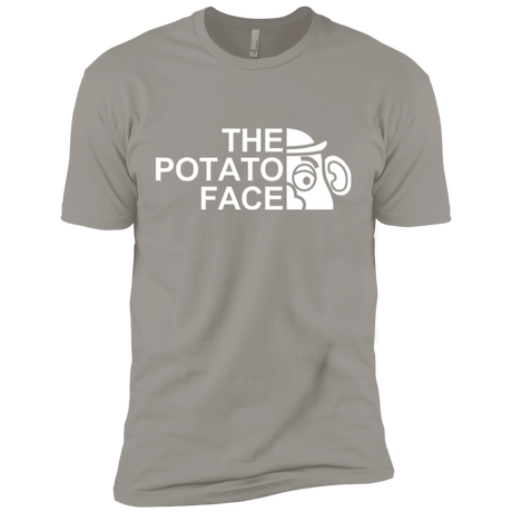 T-Shirts Light Grey / X-Small The Potato Face Men's Premium T-Shirt