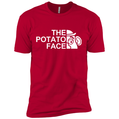 T-Shirts Red / X-Small The Potato Face Men's Premium T-Shirt