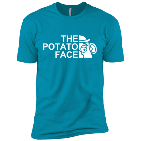T-Shirts Turquoise / X-Small The Potato Face Men's Premium T-Shirt