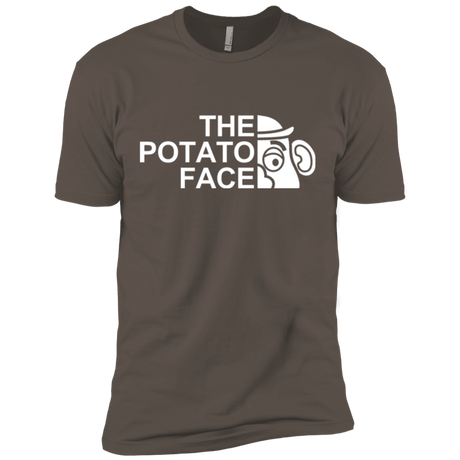 T-Shirts Warm Grey / X-Small The Potato Face Men's Premium T-Shirt