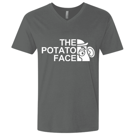 T-Shirts Heavy Metal / X-Small The Potato Face Men's Premium V-Neck