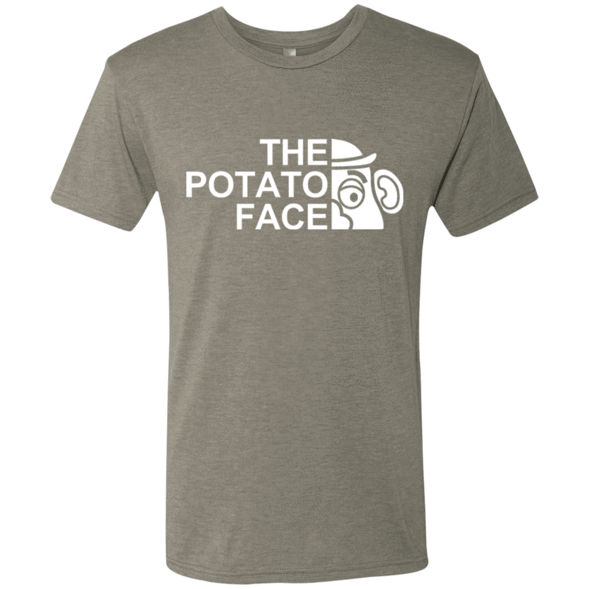 T-Shirts Venetian Grey / Small The Potato Face Men's Triblend T-Shirt