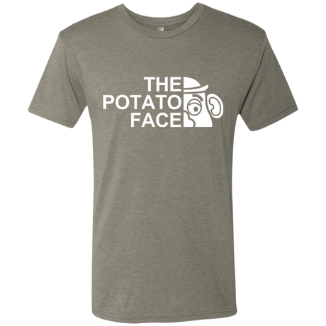 T-Shirts Venetian Grey / Small The Potato Face Men's Triblend T-Shirt