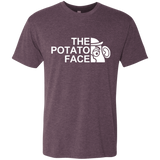 T-Shirts Vintage Purple / Small The Potato Face Men's Triblend T-Shirt