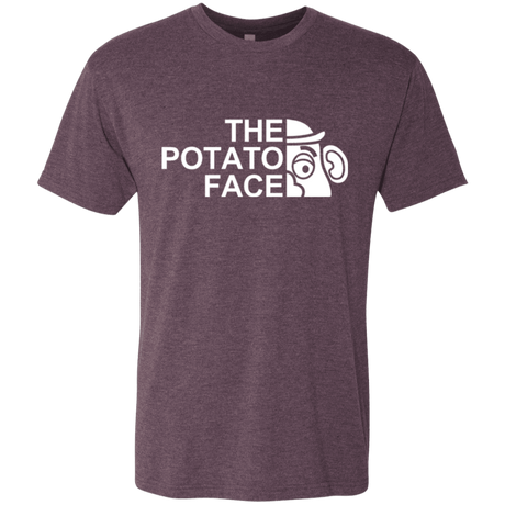 T-Shirts Vintage Purple / Small The Potato Face Men's Triblend T-Shirt