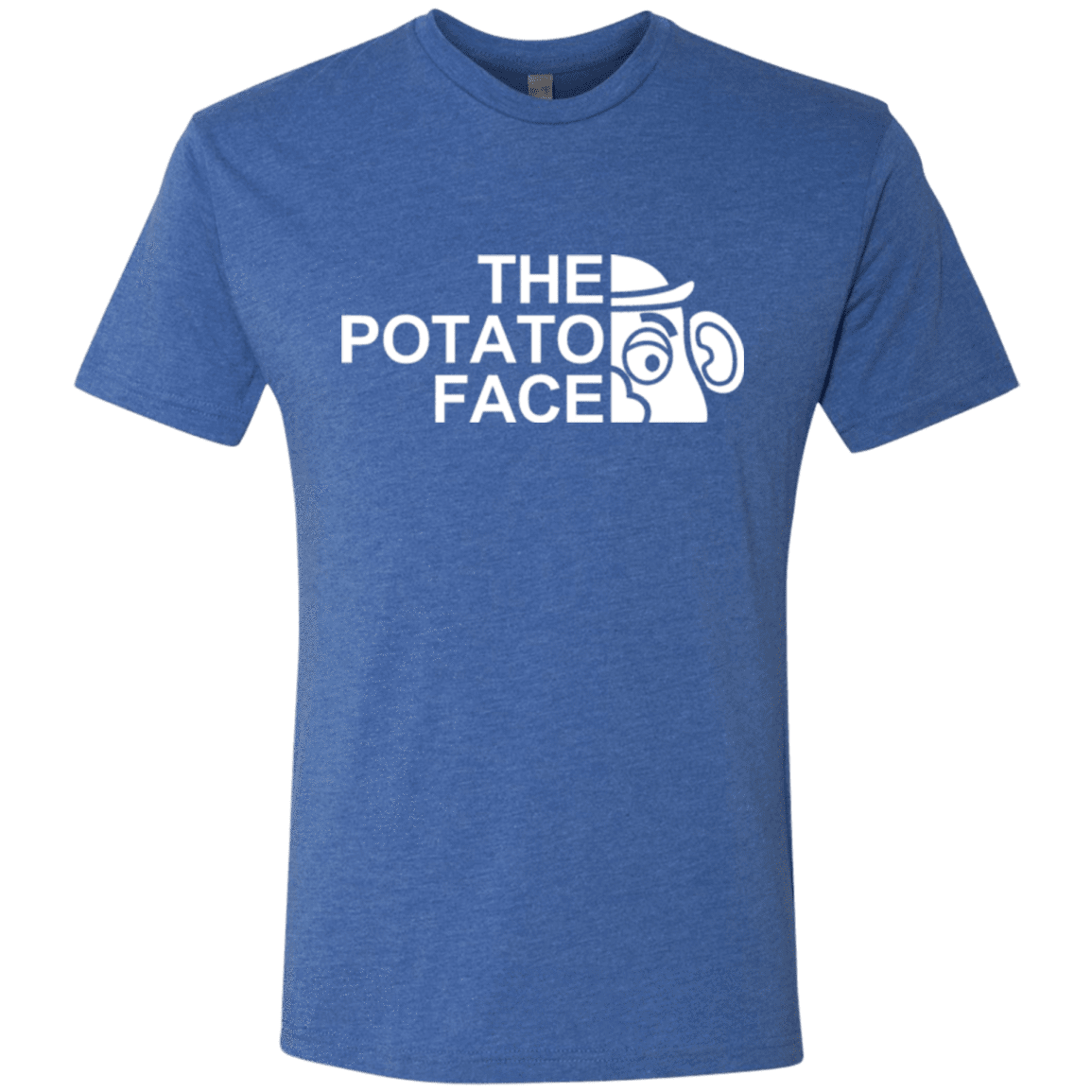 T-Shirts Vintage Royal / Small The Potato Face Men's Triblend T-Shirt