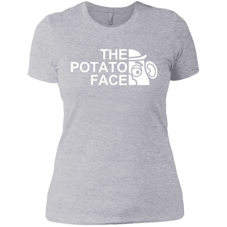 T-Shirts Heather Grey / X-Small The Potato Face Women's Premium T-Shirt