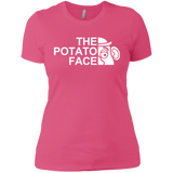 T-Shirts Hot Pink / X-Small The Potato Face Women's Premium T-Shirt