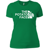 T-Shirts Kelly Green / X-Small The Potato Face Women's Premium T-Shirt