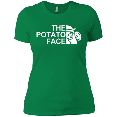 T-Shirts Kelly Green / X-Small The Potato Face Women's Premium T-Shirt