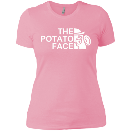 T-Shirts Light Pink / X-Small The Potato Face Women's Premium T-Shirt