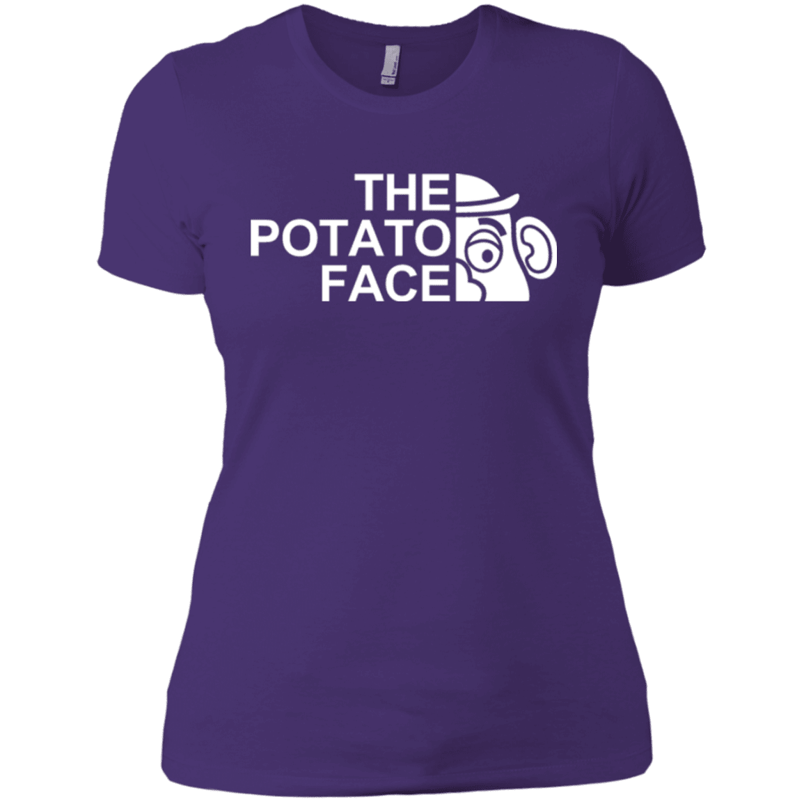 T-Shirts Purple / X-Small The Potato Face Women's Premium T-Shirt