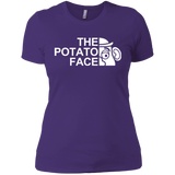 T-Shirts Purple / X-Small The Potato Face Women's Premium T-Shirt