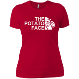 T-Shirts Red / X-Small The Potato Face Women's Premium T-Shirt