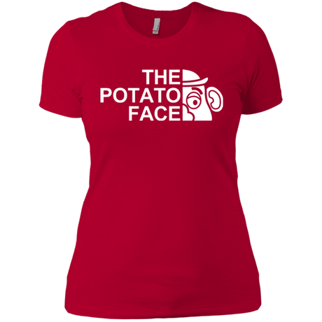 T-Shirts Red / X-Small The Potato Face Women's Premium T-Shirt
