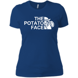 T-Shirts Royal / X-Small The Potato Face Women's Premium T-Shirt