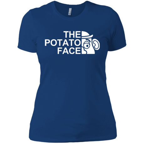 T-Shirts Royal / X-Small The Potato Face Women's Premium T-Shirt