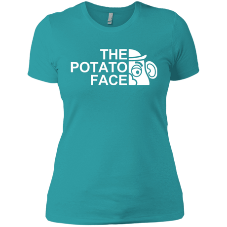 T-Shirts Tahiti Blue / X-Small The Potato Face Women's Premium T-Shirt