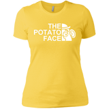 T-Shirts Vibrant Yellow / X-Small The Potato Face Women's Premium T-Shirt