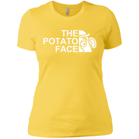 T-Shirts Vibrant Yellow / X-Small The Potato Face Women's Premium T-Shirt