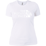 T-Shirts White / X-Small The Potato Face Women's Premium T-Shirt