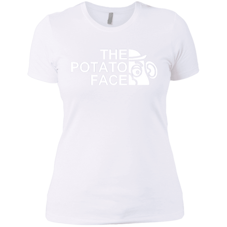 T-Shirts White / X-Small The Potato Face Women's Premium T-Shirt
