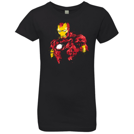 T-Shirts Black / YXS THE POWER OF IRON Girls Premium T-Shirt