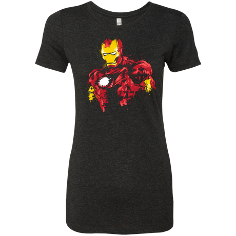 T-Shirts Vintage Black / Small THE POWER OF IRON Women's Triblend T-Shirt