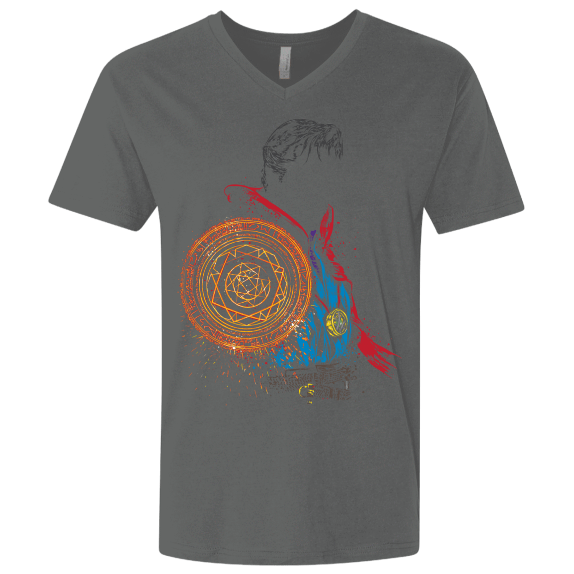 T-Shirts Heavy Metal / X-Small The Power of Magic Men's Premium V-Neck