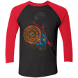 T-Shirts Vintage Black/Vintage Red / X-Small The Power of Magic Men's Triblend 3/4 Sleeve