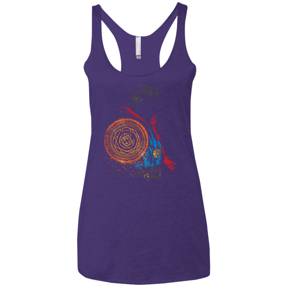 The Power of Magic Women's Triblend Racerback Tank