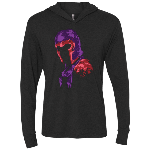 T-Shirts Vintage Black / X-Small The Power of Magnetism Triblend Long Sleeve Hoodie Tee