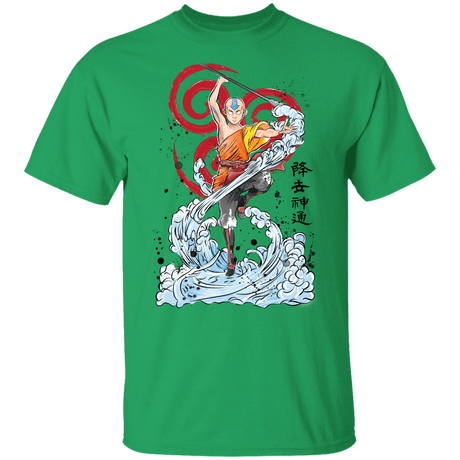 T-Shirts Irish Green / YXS The Power of the Air Nomads Youth T-Shirt