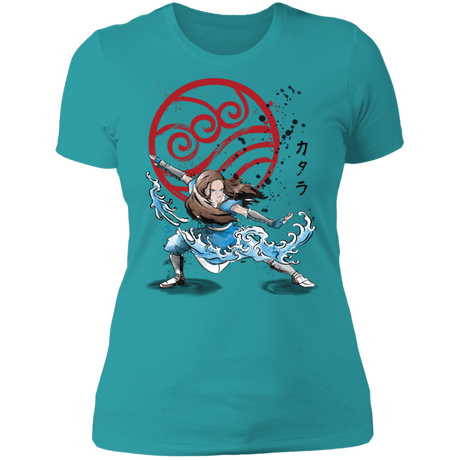 T-Shirts Tahiti Blue / S The Power of the Water Tribe Women's Premium T-Shirt