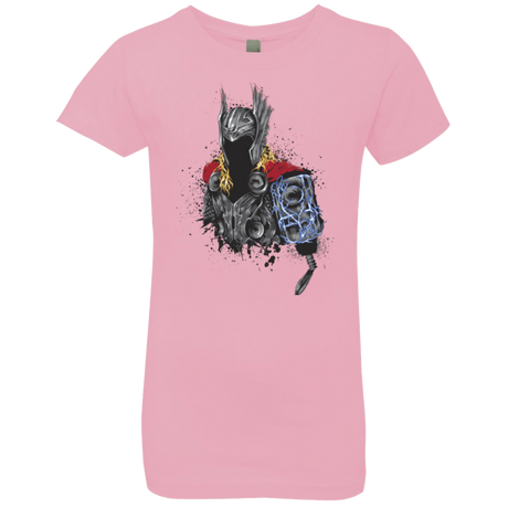 T-Shirts Light Pink / YXS The Power of Thunder Girls Premium T-Shirt