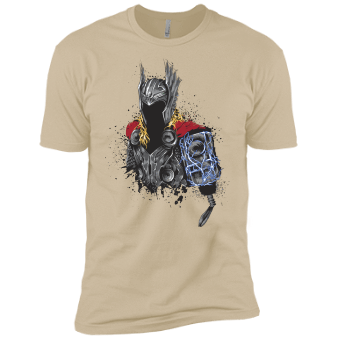 T-Shirts Sand / X-Small The Power of Thunder Men's Premium T-Shirt