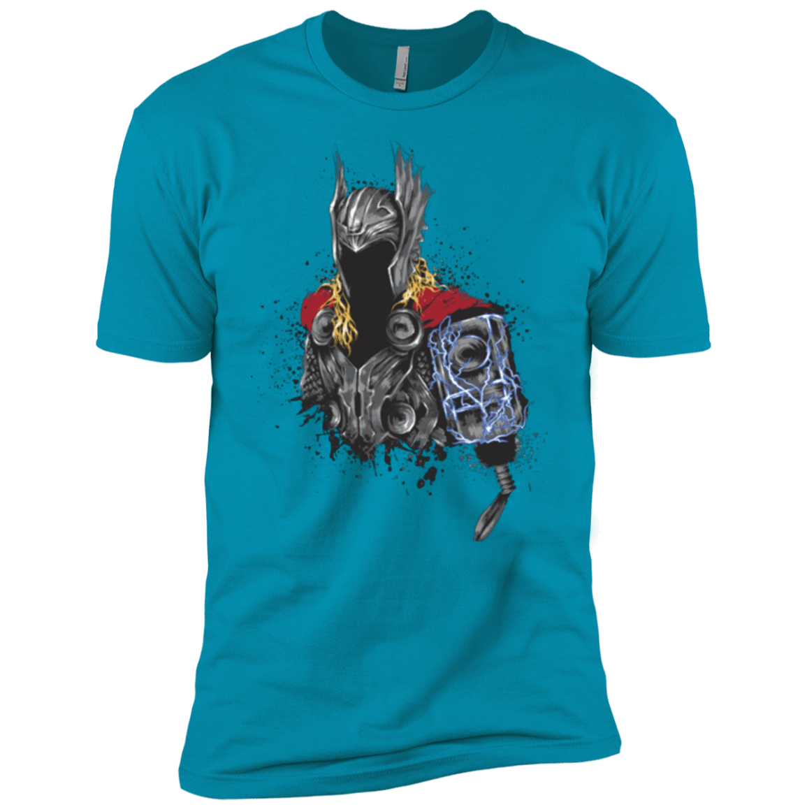 T-Shirts Turquoise / X-Small The Power of Thunder Men's Premium T-Shirt