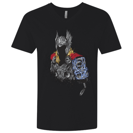 T-Shirts Black / X-Small The Power of Thunder Men's Premium V-Neck