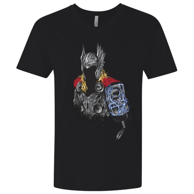 T-Shirts Black / X-Small The Power of Thunder Men's Premium V-Neck