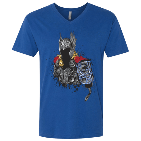 T-Shirts Royal / X-Small The Power of Thunder Men's Premium V-Neck