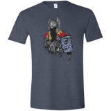 T-Shirts Heather Navy / S The Power of Thunder Men's Semi-Fitted Softstyle