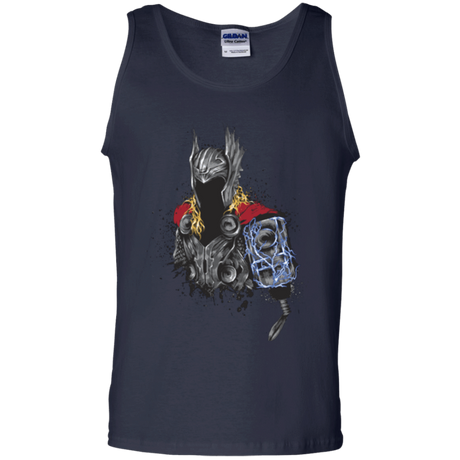T-Shirts Navy / S The Power of Thunder Men's Tank Top