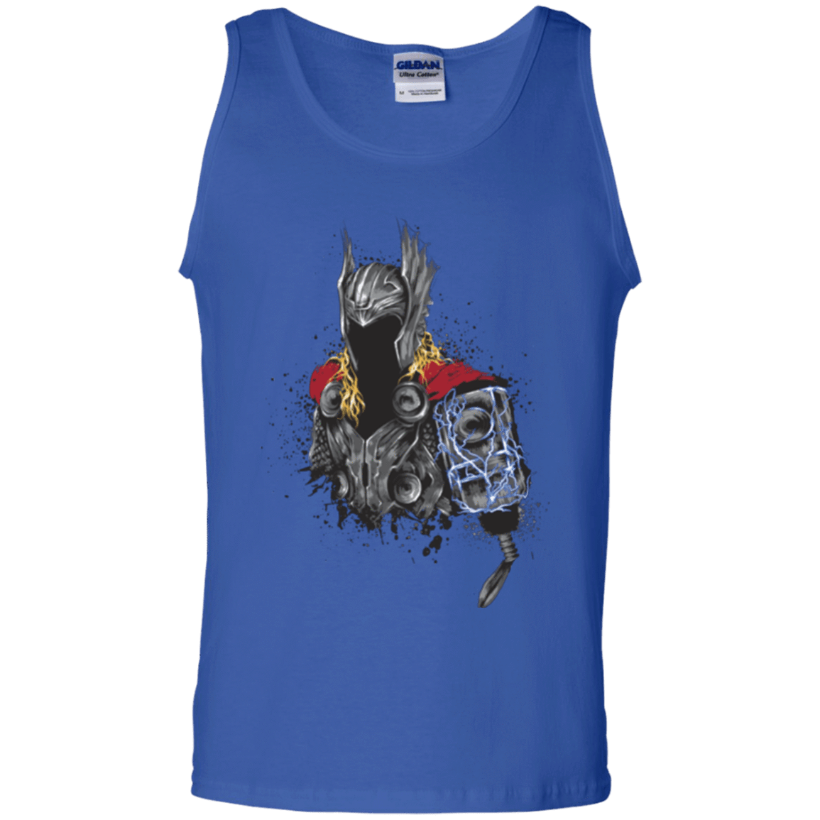 T-Shirts Royal / S The Power of Thunder Men's Tank Top